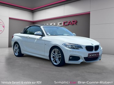 Bmw serie 2 cabriolet f23 220i 184 ch m sport a occasion simplicicar brie-comte-robert simplicicar simplicibike france