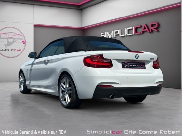 Bmw serie 2 cabriolet f23 220i 184 ch m sport a occasion simplicicar brie-comte-robert simplicicar simplicibike france