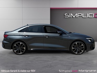 Audi a3 berline 35 tfsi mild hybrid 150 s tronic 7 s line-fr-matrix-alcantara-camera-garantie audi occasion simplicicar...