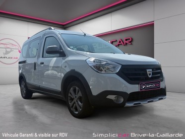 Dacia dokker tce 115 stepway occasion simplicicar brive la gaillarde  simplicicar simplicibike france