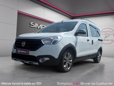Dacia dokker tce 115 stepway occasion simplicicar brive la gaillarde  simplicicar simplicibike france