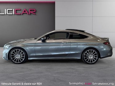 Mercedes classe c coupe 220 d 9g-tronic 4matic amg line toit ouvrant - audio burmester - multibeam led - camera 360 - keyless...