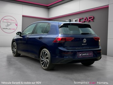 Volkswagen golf 1.0 tsi 110 ch life - caméra - led ambiance - jantes polychrome - acc - garantie 12 mois occasion...