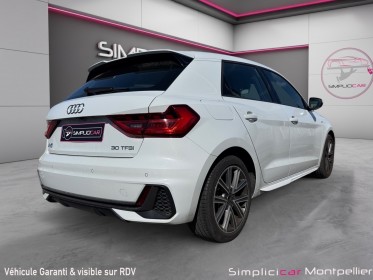 Audi a1 sportback 30 tfsi 110 ch s tronic 7 s line garantie 12 mois occasion montpellier (34) simplicicar simplicibike france