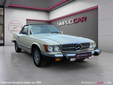 Mercedes sl 380 sl cabriolet hardtop occasion simplicicar lille  simplicicar simplicibike france