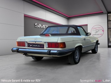 Mercedes sl 380 sl cabriolet hardtop occasion simplicicar lille  simplicicar simplicibike france
