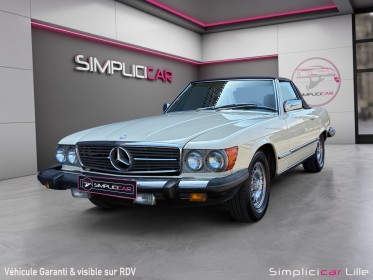 Mercedes sl 380 sl cabriolet hardtop occasion simplicicar lille  simplicicar simplicibike france