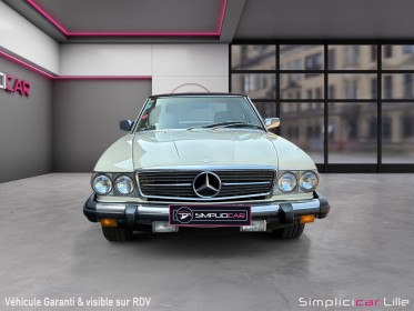 Mercedes sl 380 sl cabriolet hardtop occasion simplicicar lille  simplicicar simplicibike france