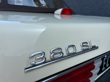 Mercedes sl 380 sl cabriolet hardtop occasion simplicicar lille  simplicicar simplicibike france