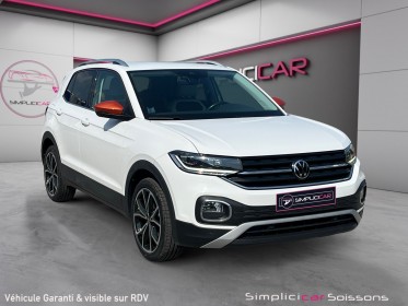 Volkswagen t-cross 1.0 tsi 110 ch dsg7 carat - suivi vw/caméra de recul/carplay/acc/ja18 - garantie 12 mois occasion...