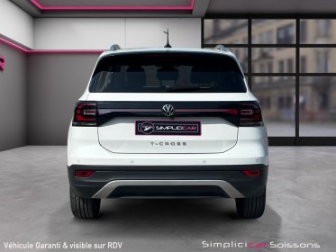 Volkswagen t-cross 1.0 tsi 110 ch dsg7 carat - suivi vw/caméra de recul/carplay/acc/ja18 - garantie 12 mois occasion...