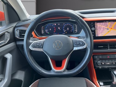 Volkswagen t-cross 1.0 tsi 110 ch dsg7 carat - suivi vw/caméra de recul/carplay/acc/ja18 - garantie 12 mois occasion...