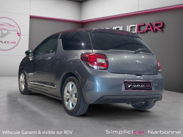 Citroen ds3 vti 95 airdream chic clim radar garantie 12 mois occasion simplicicar narbonne simplicicar simplicibike france