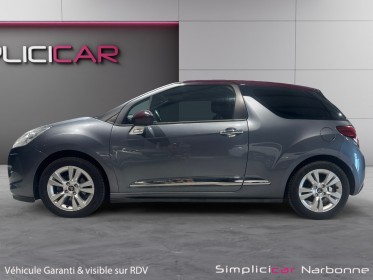 Citroen ds3 vti 95 airdream chic clim radar garantie 12 mois occasion simplicicar narbonne simplicicar simplicibike france