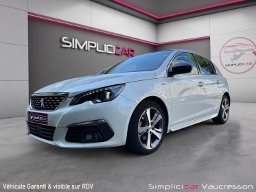 Peugeot 308 puretech 130ch ss eat8 gt line / toit pano/carplay/camera/distribution faite occasion simplicicar vaucresson...
