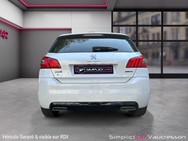 Peugeot 308 puretech 130ch ss eat8 gt line / toit pano/carplay/camera/distribution faite occasion simplicicar vaucresson...
