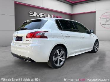 Peugeot 308 puretech 130ch ss eat8 gt line / toit pano/carplay/camera/distribution faite occasion simplicicar vaucresson...