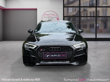 Audi rs3 sportback 2.5 tfsi 400 s tronic 7 carplay/camera/toit ouvrant occasion simplicicar vaucresson simplicicar...
