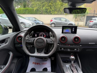 Audi rs3 sportback 2.5 tfsi 400 s tronic 7 carplay/camera/toit ouvrant occasion simplicicar vaucresson simplicicar...