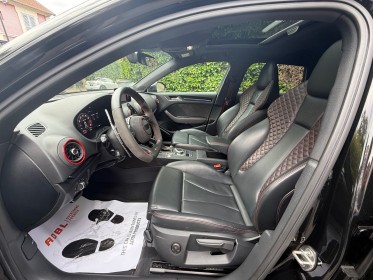Audi rs3 sportback 2.5 tfsi 400 s tronic 7 carplay/camera/toit ouvrant occasion simplicicar vaucresson simplicicar...