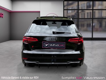 Audi rs3 sportback 2.5 tfsi 400 s tronic 7 carplay/camera/toit ouvrant occasion simplicicar vaucresson simplicicar...