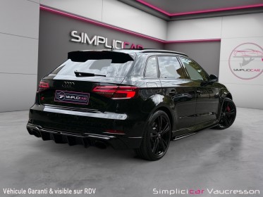 Audi rs3 sportback 2.5 tfsi 400 s tronic 7 carplay/camera/toit ouvrant occasion simplicicar vaucresson simplicicar...