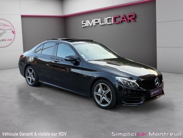 Mercedes classe c 350 e 7g-tronic plus sportlne/garantie 12 mois/ entretien complet mercedes/camera 360/gps/interieur cuir...