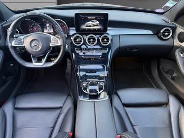 Mercedes classe c 350 e 7g-tronic plus sportlne/garantie 12 mois/ entretien complet mercedes/camera 360/gps/interieur cuir...