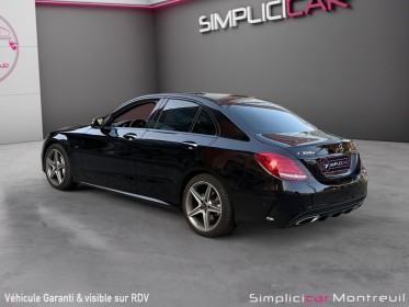 Mercedes classe c 350 e 7g-tronic plus sportlne/garantie 12 mois/ entretien complet mercedes/camera 360/gps/interieur cuir...