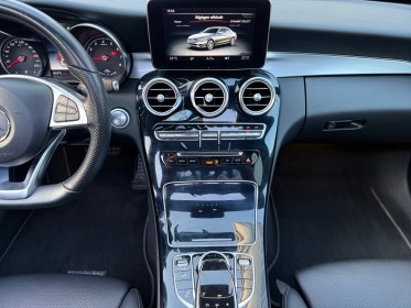 Mercedes classe c 350 e 7g-tronic plus sportlne/garantie 12 mois/ entretien complet mercedes/camera 360/gps/interieur cuir...