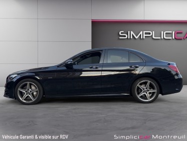 Mercedes classe c 350 e 7g-tronic plus sportlne/garantie 12 mois/ entretien complet mercedes/camera 360/gps/interieur cuir...