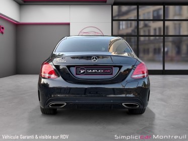 Mercedes classe c 350 e 7g-tronic plus sportlne/garantie 12 mois/ entretien complet mercedes/camera 360/gps/interieur cuir...