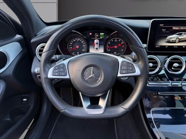 Mercedes classe c 350 e 7g-tronic plus sportlne/garantie 12 mois/ entretien complet mercedes/camera 360/gps/interieur cuir...