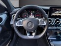 Mercedes classe c 350 e 7g-tronic plus sportlne/garantie 12 mois/ entretien complet mercedes/camera 360/gps/interieur cuir...