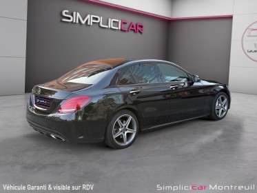 Mercedes classe c 350 e 7g-tronic plus sportlne/garantie 12 mois/ entretien complet mercedes/camera 360/gps/interieur cuir...