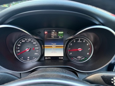Mercedes classe c 350 e 7g-tronic plus sportlne/garantie 12 mois/ entretien complet mercedes/camera 360/gps/interieur cuir...