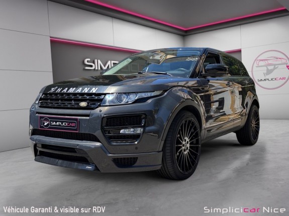 Land rover range rover evoque si4 240chv préparé par hamann - version officielle. occasion  simplicicar vaucresson nice -...