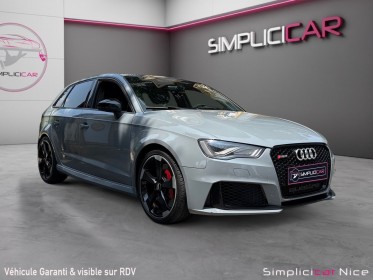 Audi rs3 sportback 2.5 tfsi 367 quattro s tronic 7. occasion  simplicicar vaucresson nice - pfvauto simplicicar simplicibike...