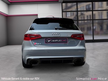 Audi rs3 sportback 2.5 tfsi 367 quattro s tronic 7. occasion  simplicicar vaucresson nice - pfvauto simplicicar simplicibike...