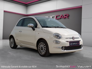 Fiat 500 my17 1.2 69 ch eco pack lounge flexifuel essence / ethanol - garantie 12 mois occasion simplicicar lunel simplicicar...