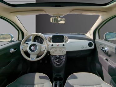 Fiat 500 my17 1.2 69 ch eco pack lounge flexifuel essence / ethanol - garantie 12 mois occasion simplicicar lunel simplicicar...