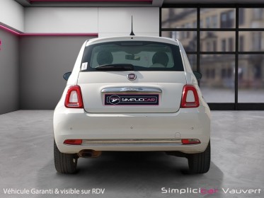 Fiat 500 my17 1.2 69 ch eco pack lounge flexifuel essence / ethanol - garantie 12 mois occasion simplicicar lunel simplicicar...