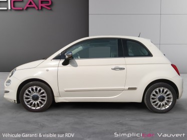 Fiat 500 my17 1.2 69 ch eco pack lounge flexifuel essence / ethanol - garantie 12 mois occasion simplicicar lunel simplicicar...