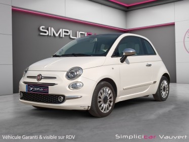Fiat 500 my17 1.2 69 ch eco pack lounge flexifuel essence / ethanol - garantie 12 mois occasion simplicicar lunel simplicicar...