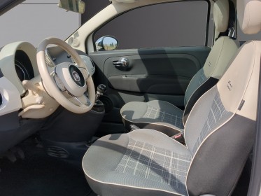 Fiat 500 my17 1.2 69 ch eco pack lounge flexifuel essence / ethanol - garantie 12 mois occasion simplicicar lunel simplicicar...