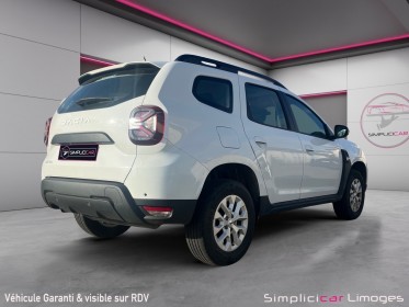 Dacia duster blue dci 115 4x2 expression tva recuperable occasion simplicicar limoges  simplicicar simplicibike france