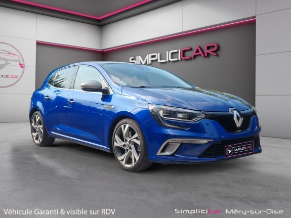 Renault megane iv berline tce 205 energy edc gt / garantie 12 mois occasion simplicicar mery-sur-oise simplicicar...
