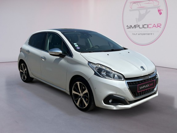 Peugeot 208 féline 110 ch eat6 camera de recul/ toit pano/ sieges chauffants occasion simplicicar orgeval  simplicicar...