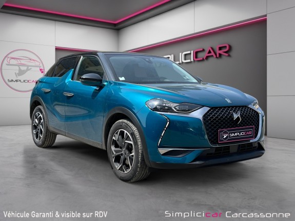 Ds ds3 crossback bluehdi 130 eat8 grand chic occasion simplicicar carcassonne simplicicar simplicibike france