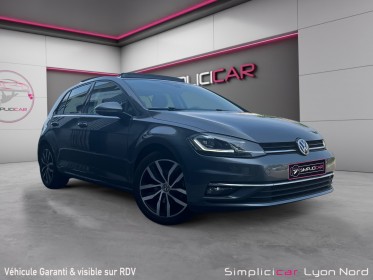 Volkswagen golf 1.4 tsi 125 bluemotion dsg7 carat - toit panoramique - carplay  - faible kmsgarantie 121 mois occasion...